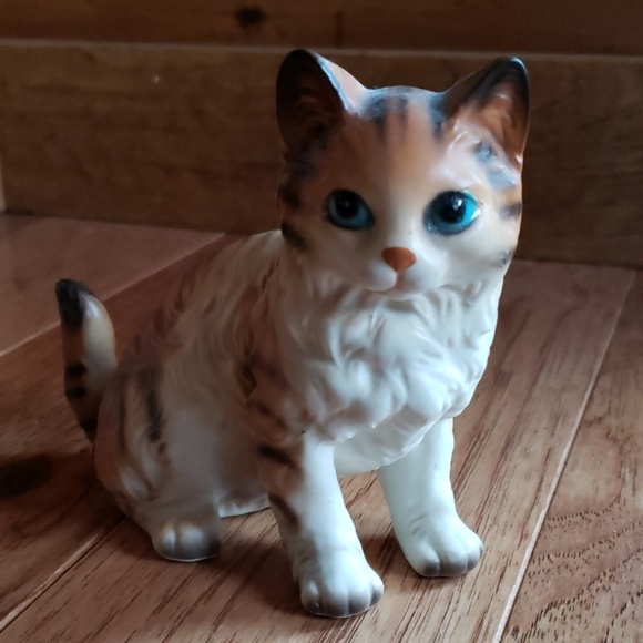 Vintage Lefton Cat Figure - Picture 2 of 8